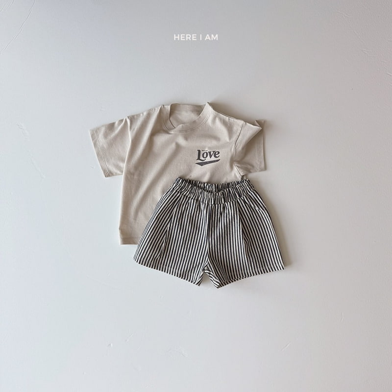 Here I Am - Korean Children Fashion - #stylishchildhood - Love Tee - 11