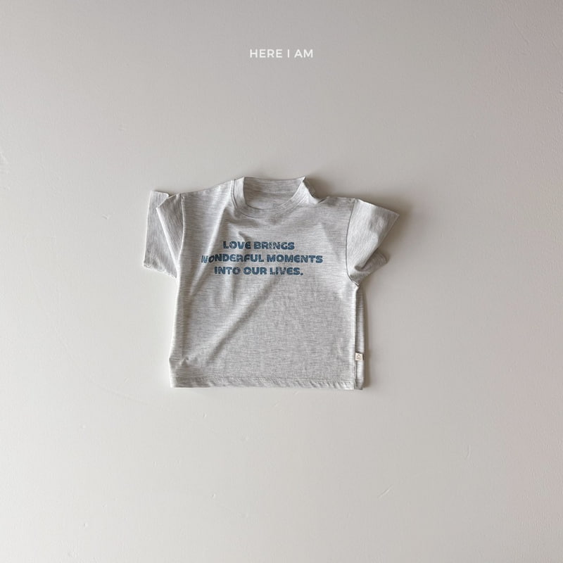Here I Am - Korean Children Fashion - #stylishchildhood - Wonderful Tee - 5