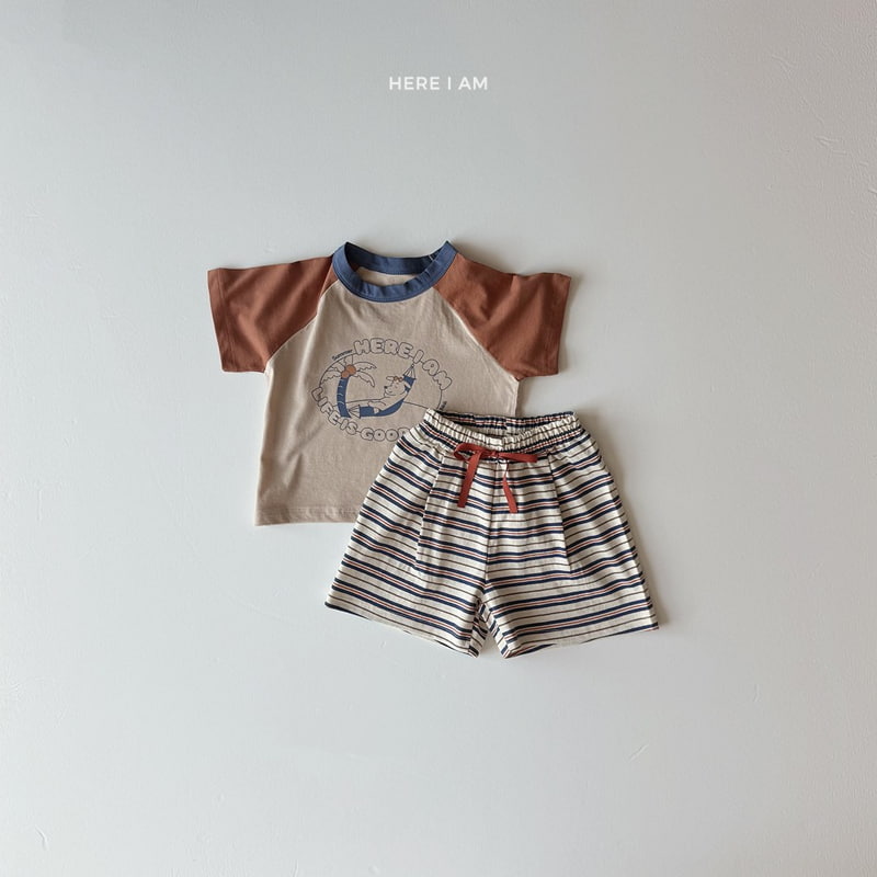 Here I Am - Korean Children Fashion - #todddlerfashion - Hearts Stripe Pants - 11