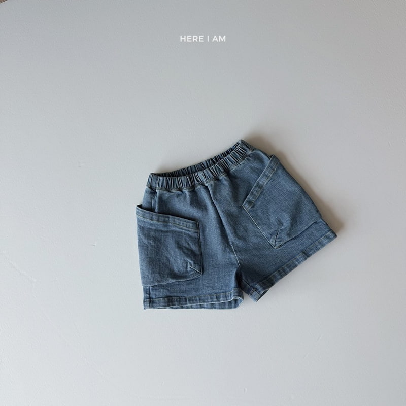 Here I Am - Korean Children Fashion - #todddlerfashion - Big Pocket Pants - 7
