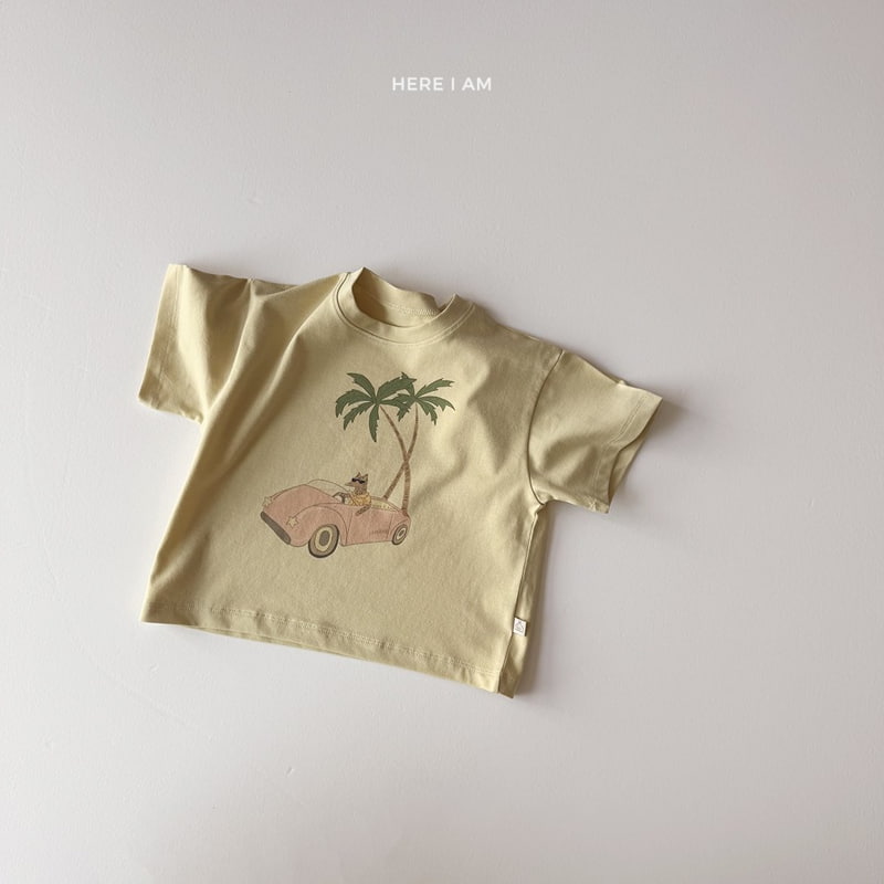 Here I Am - Korean Children Fashion - #todddlerfashion - Beach Tee - 6