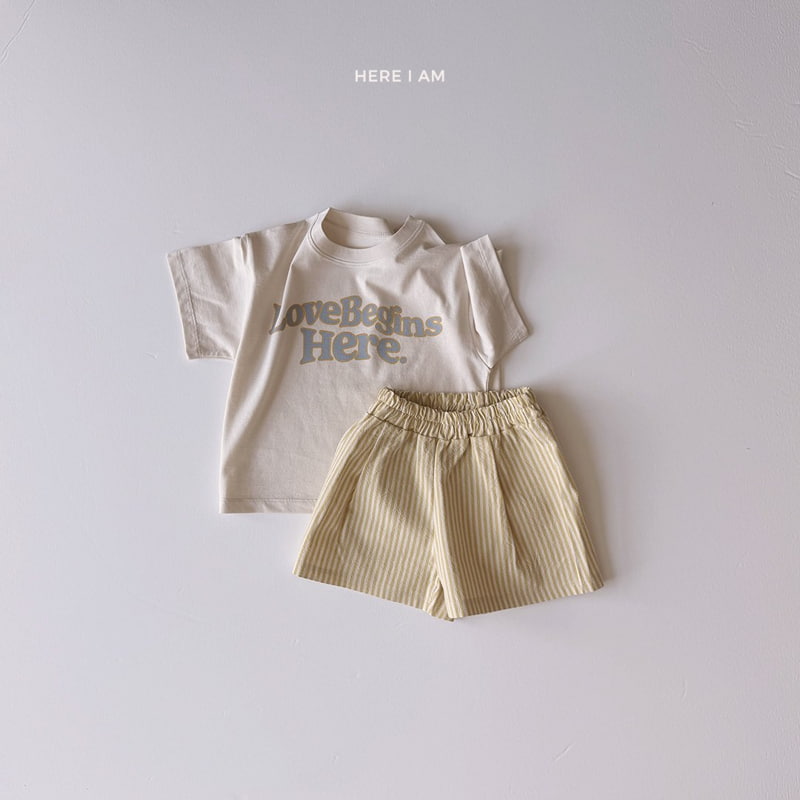 Here I Am - Korean Children Fashion - #toddlerclothing - Begins Tee - 11