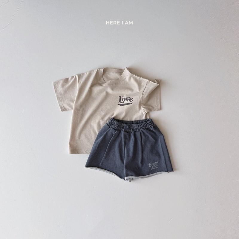Here I Am - Korean Children Fashion - #toddlerclothing - Love Tee - 10