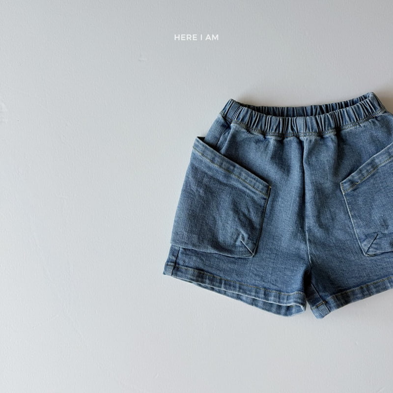 Here I Am - Korean Children Fashion - #toddlerclothing - Big Pocket Pants - 8