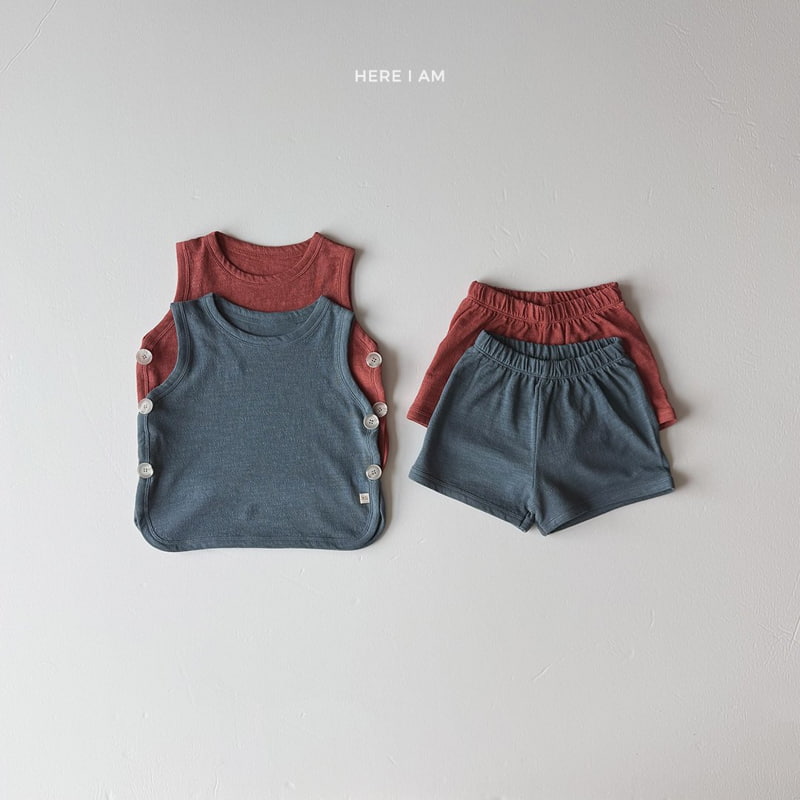 Here I Am - Korean Children Fashion - #toddlerclothing - Milli Button Set