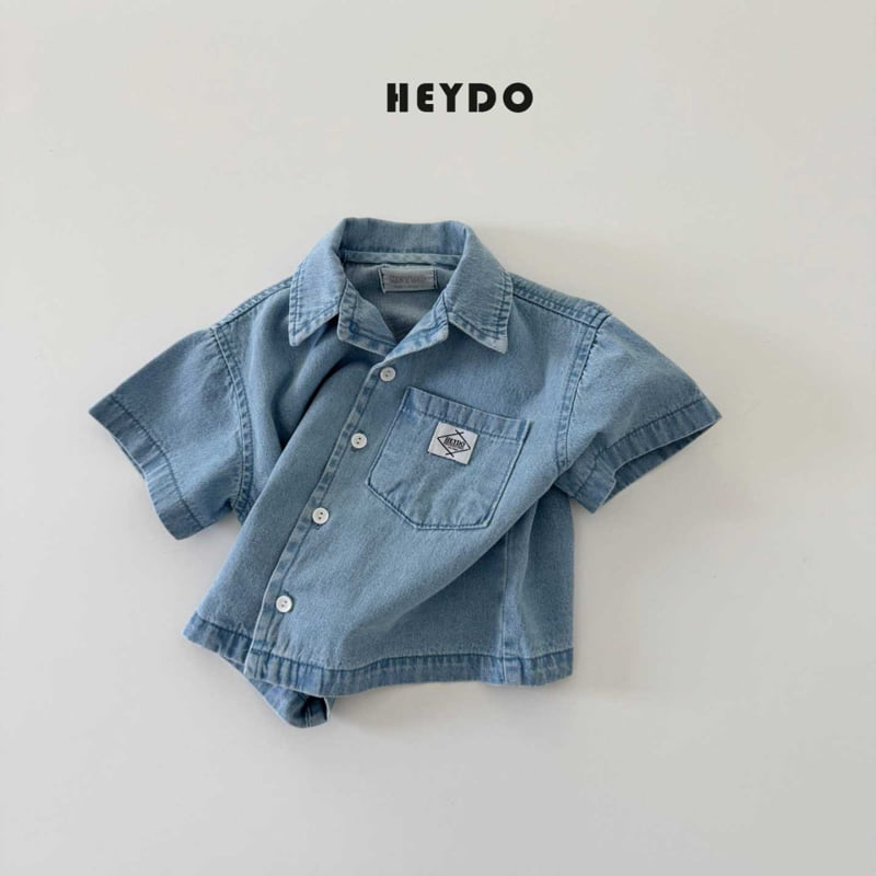 Heydo - Korean Children Fashion - #kidzfashiontrend - Miukara Denim Shirt - 4