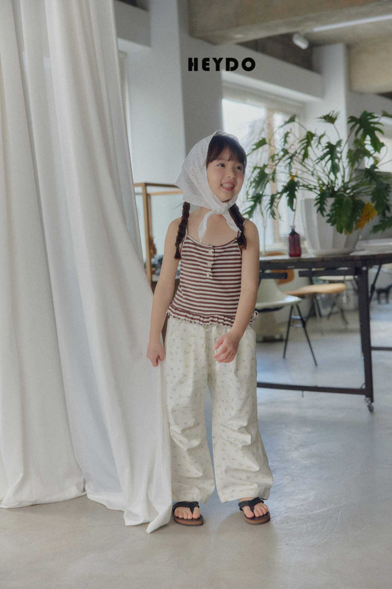 Heydo - Korean Children Fashion - #Kfashion4kids - Miko Flower Pants - 12
