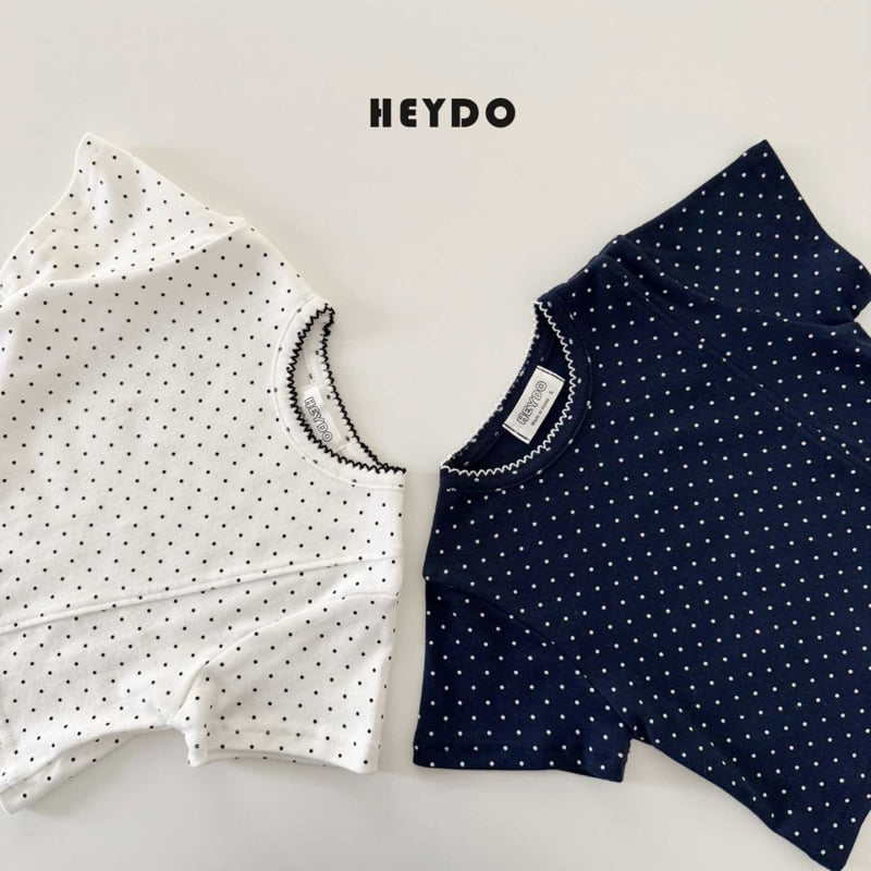 Heydo - Korean Children Fashion - #Kfashion4kids - Dot Tee