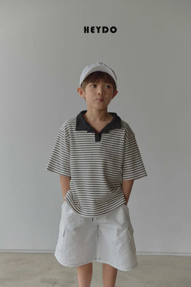 Heydo - Korean Children Fashion - #Kfashion4kids - Stitch Cargo Pants - 12