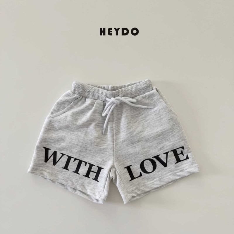 Heydo - Korean Children Fashion - #kidzfashiontrend - With Love Shorts - 4
