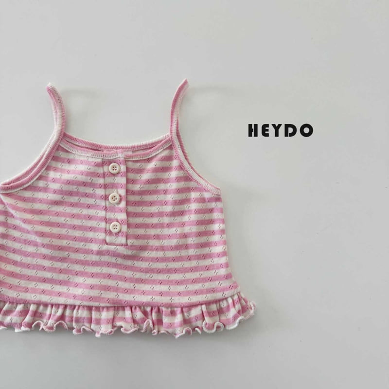 Heydo - Korean Children Fashion - #childofig - Tommy Frill Sleeveless - 3
