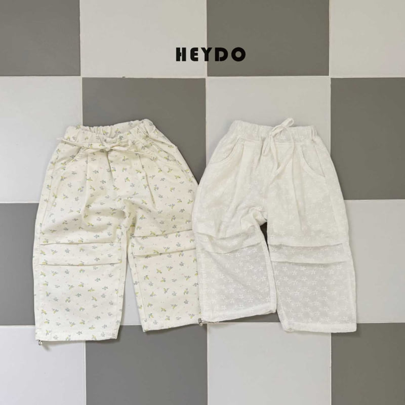 Heydo - Korean Children Fashion - #childofig - Miko Flower Pants - 4