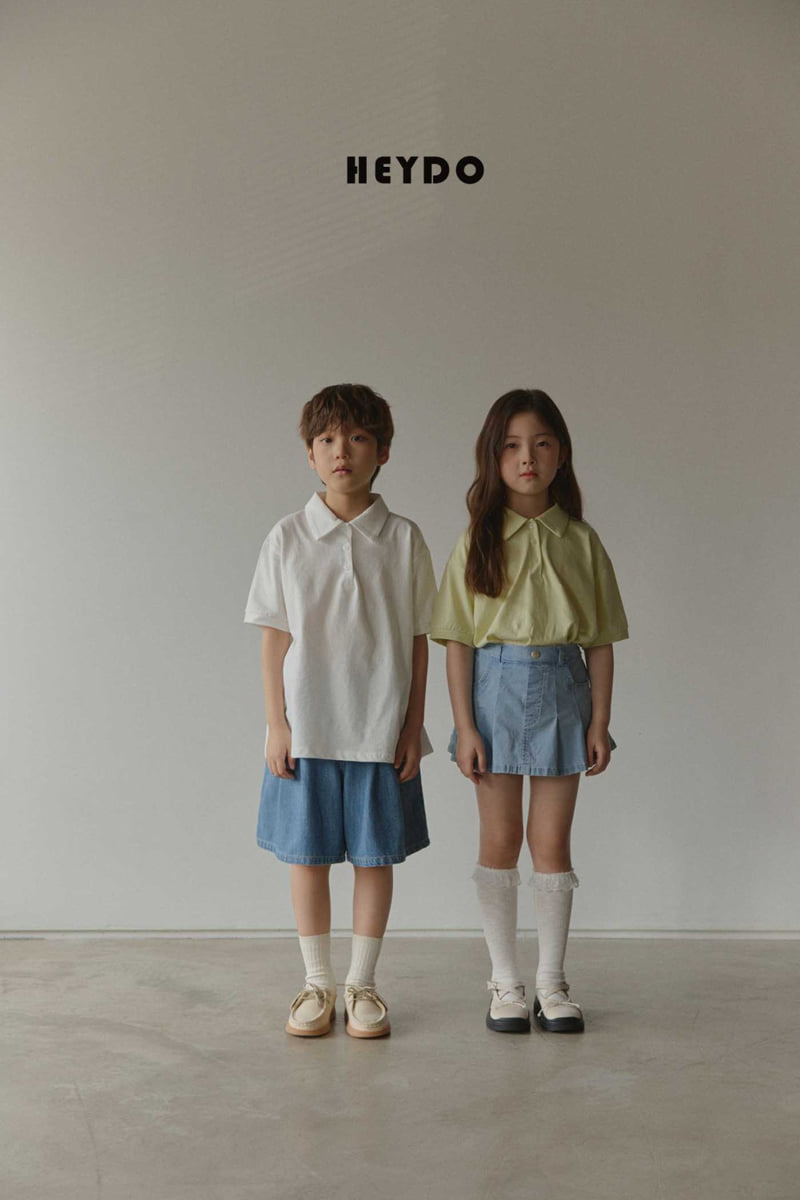 Heydo - Korean Children Fashion - #childofig - Muse Collar Tee - 10