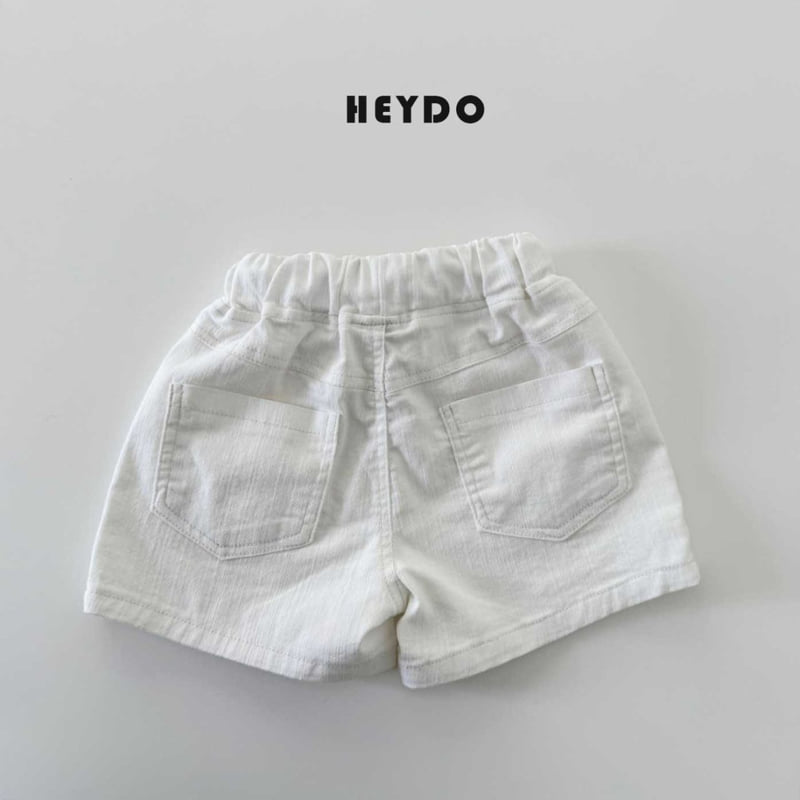 Heydo - Korean Children Fashion - #childofig - Out Pocket Pants Ivory - 8