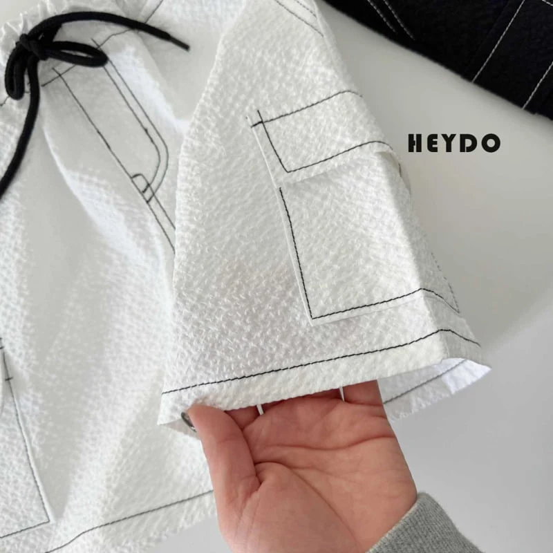 Heydo - Korean Children Fashion - #stylishchildhood - Stitch Cargo Pants - 4