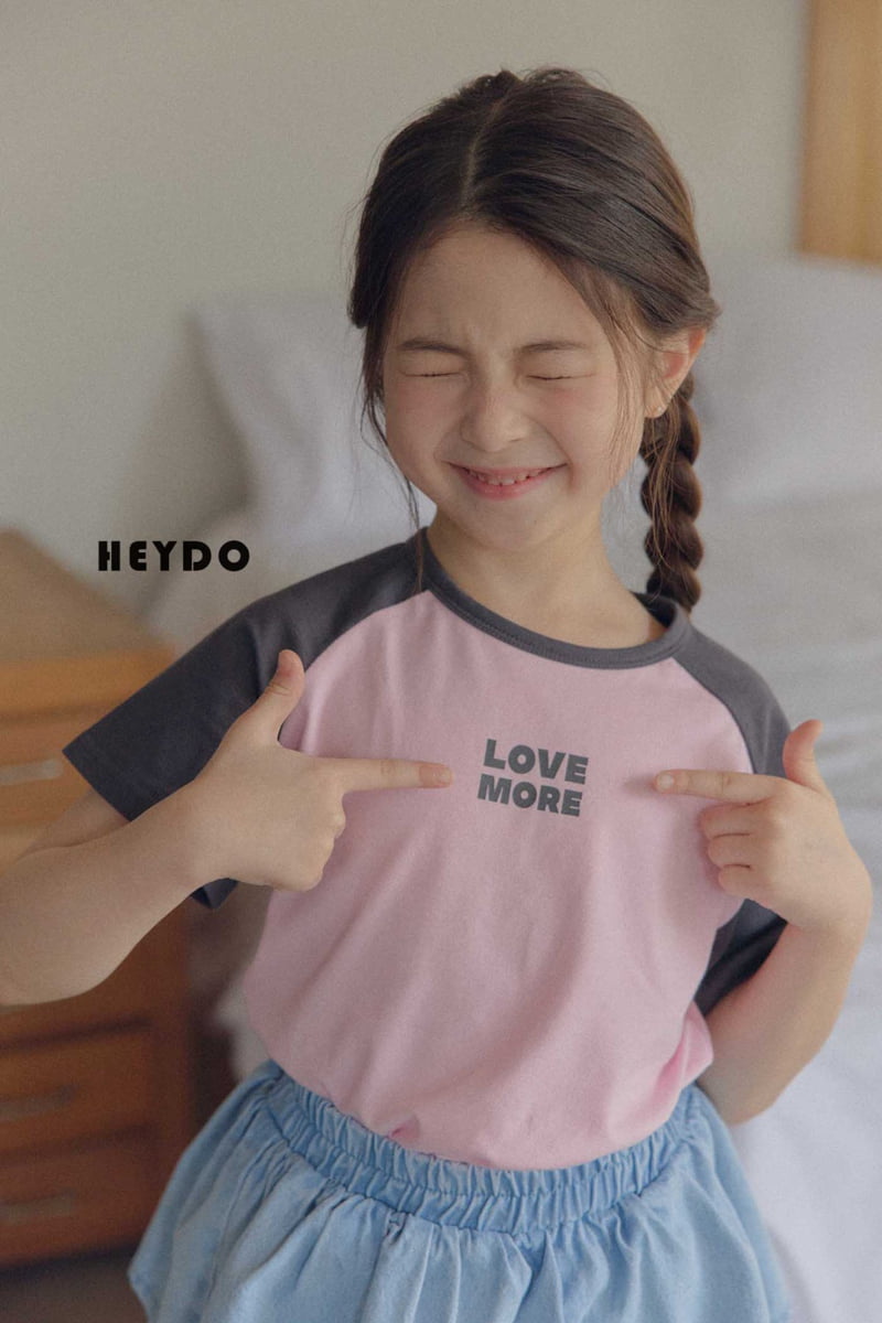 Heydo - Korean Children Fashion - #childofig - Love More Tee - 11