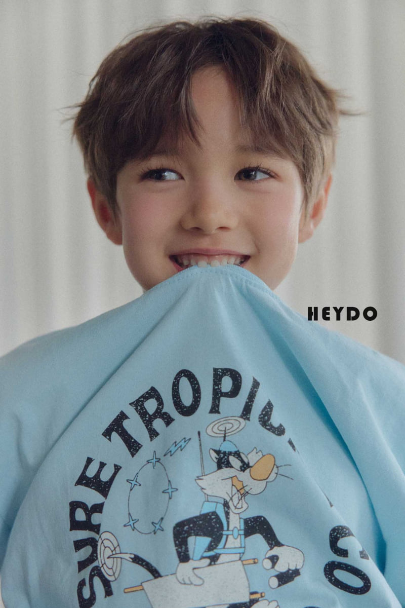 Heydo - Korean Children Fashion - #childofig - Black Cat Tee - 9