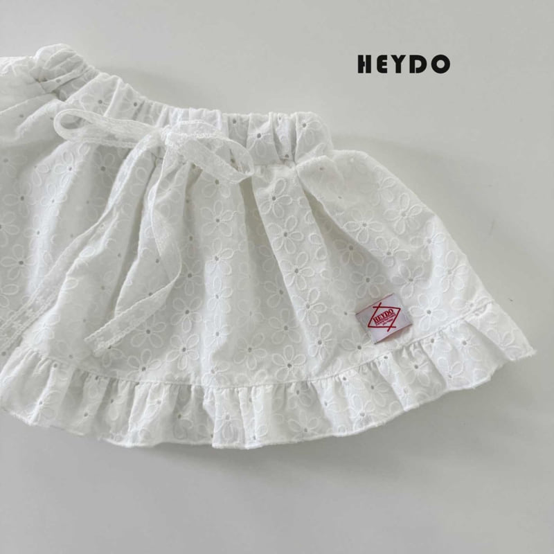 Heydo - Korean Children Fashion - #childrensboutique - Dandel Frill Flower Skirt - 5