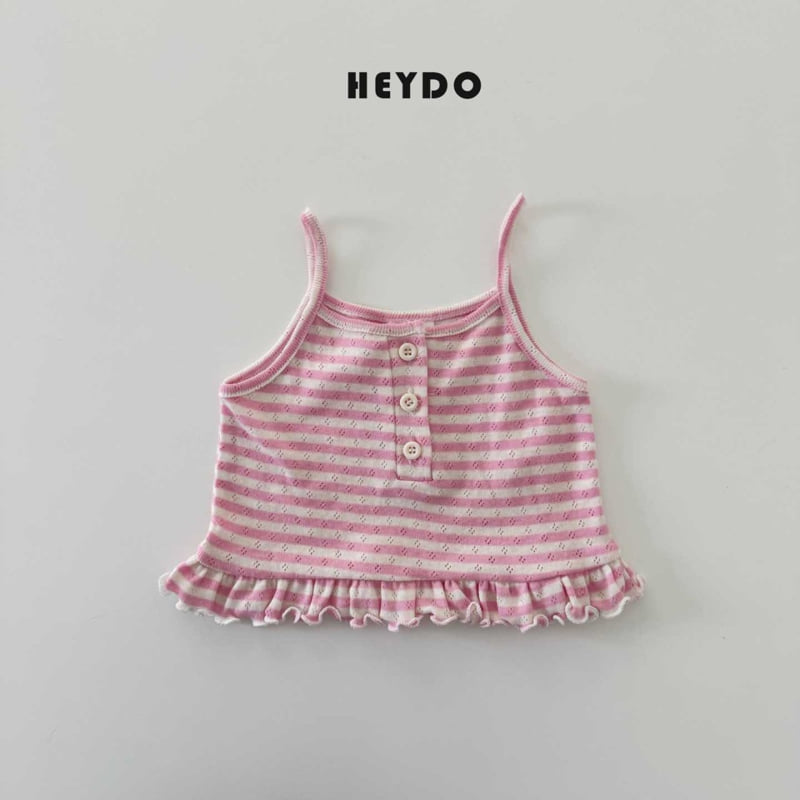 Heydo - Korean Children Fashion - #childofig - Tommy Frill Sleeveless - 4