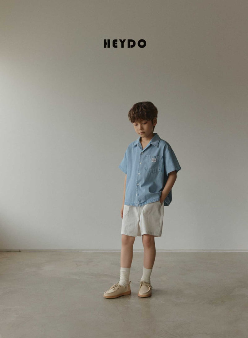 Heydo - Korean Children Fashion - #childrensboutique - Miukara Denim Shirt - 11