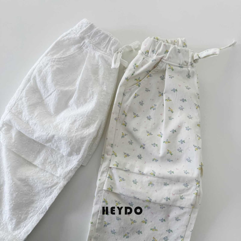 Heydo - Korean Children Fashion - #childrensboutique - Miko Flower Pants - 5