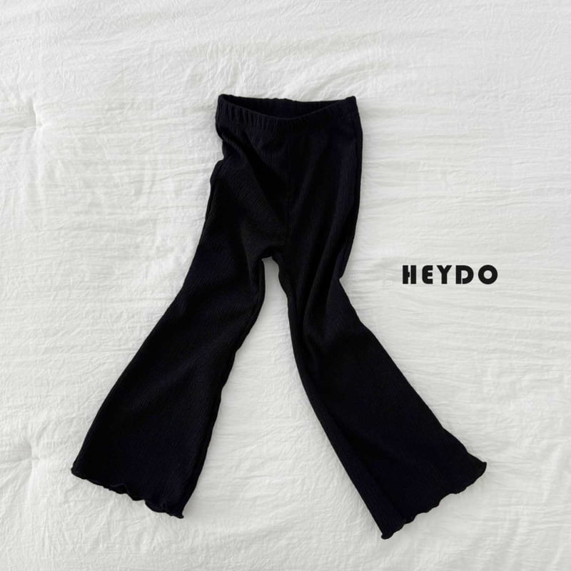 Heydo - Korean Children Fashion - #childrensboutique - Plain Pleated Bootcut Pants - 3