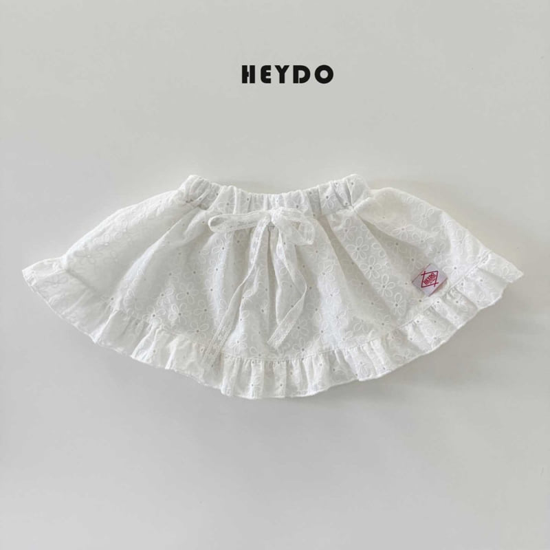 Heydo - Korean Children Fashion - #designkidswear - Dandel Frill Flower Skirt - 6