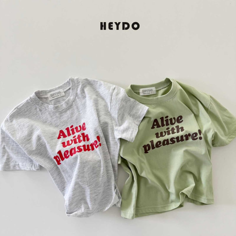 Heydo - Korean Children Fashion - #designkidswear - Alive Tee