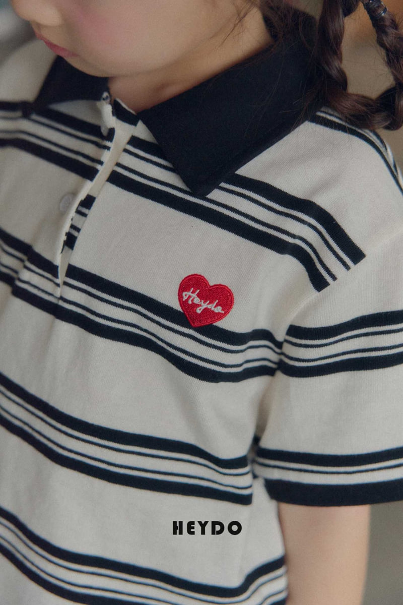 Heydo - Korean Children Fashion - #designkidswear - Wappen Bintz Collar Tee - 11