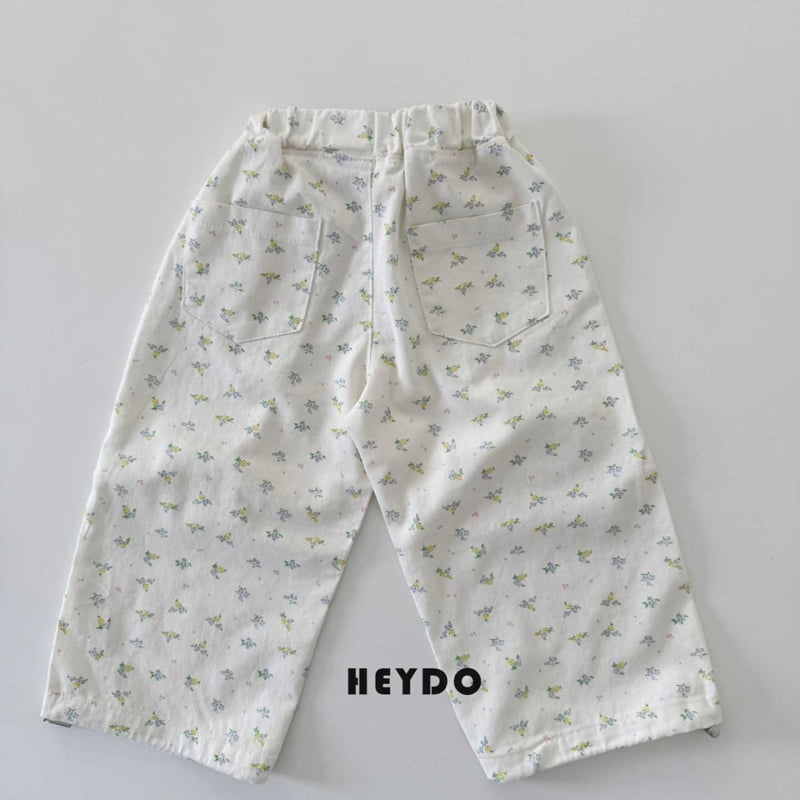 Heydo - Korean Children Fashion - #designkidswear - Miko Flower Pants - 6