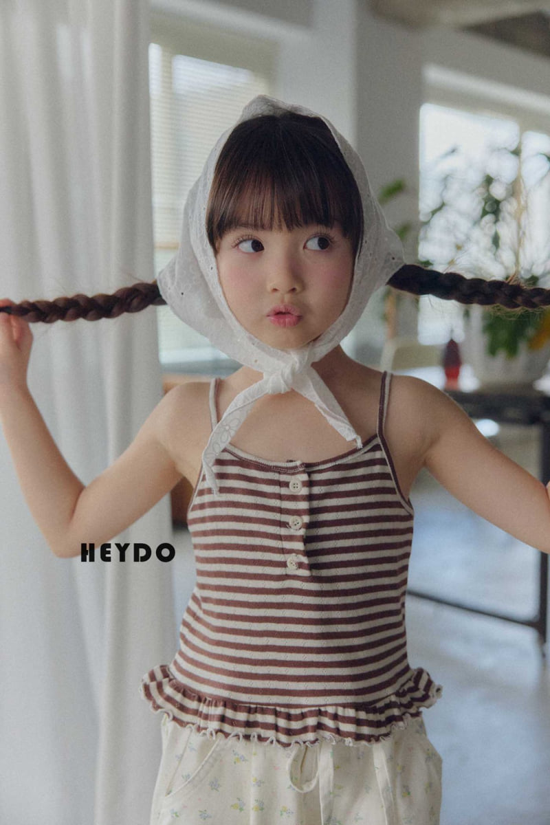 Heydo - Korean Children Fashion - #designkidswear - Red Triangle Scarf - 3