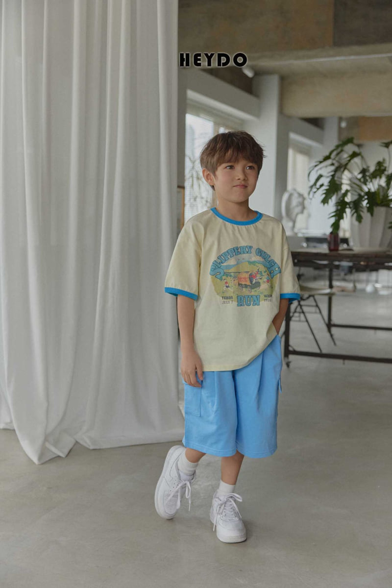 Heydo - Korean Children Fashion - #designkidswear - Pastel Cargo Pants - 9