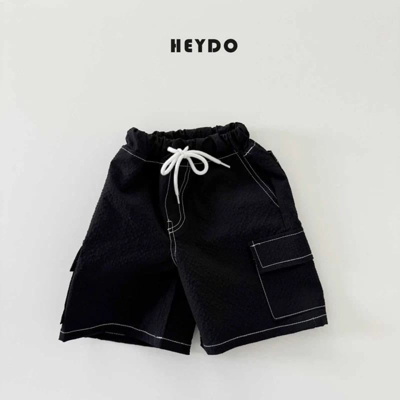 Heydo - Korean Children Fashion - #designkidswear - Stitch Cargo Pants - 6