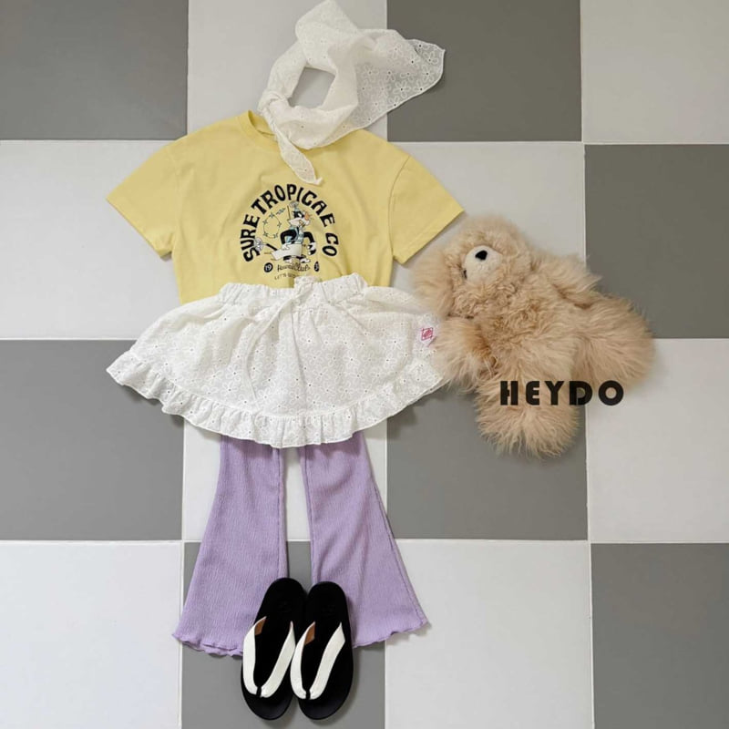 Heydo - Korean Children Fashion - #discoveringself - Dandel Frill Flower Skirt - 7