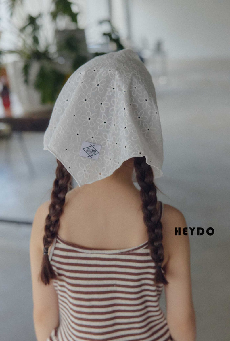 Heydo - Korean Children Fashion - #designkidswear - Red Triangle Scarf - 4