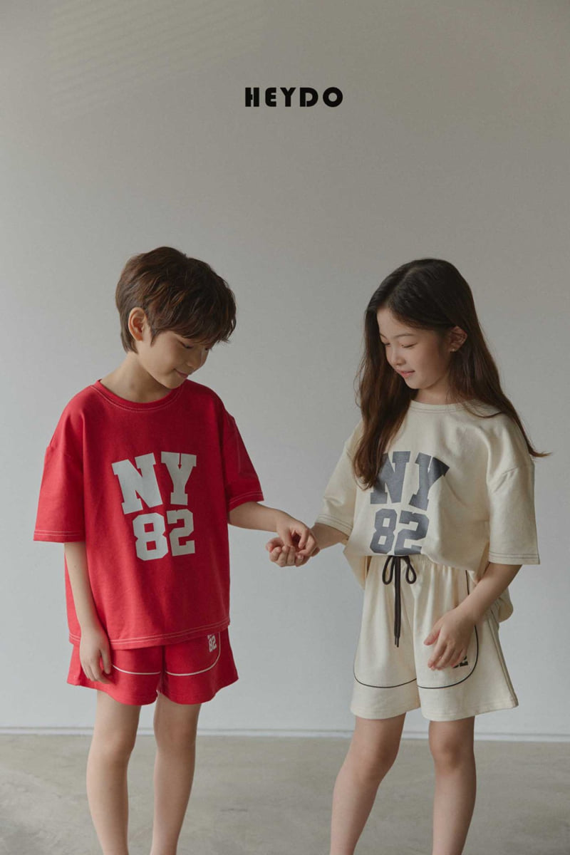 Heydo - Korean Children Fashion - #discoveringself - NY82 Top Bottom Set - 9