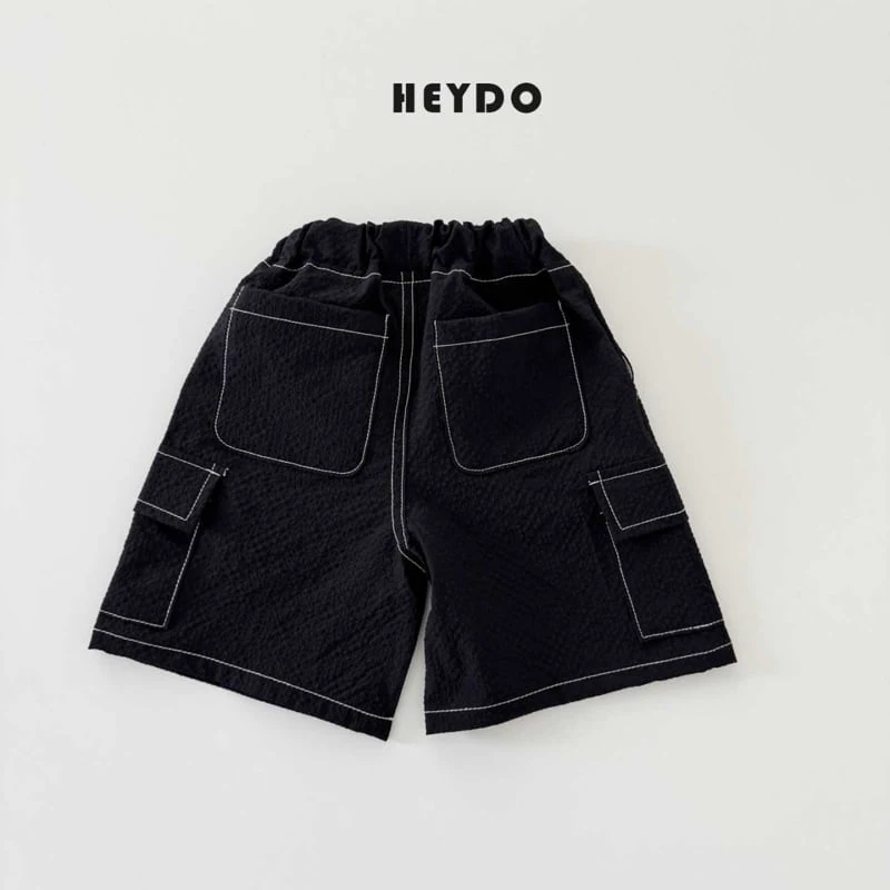 Heydo - Korean Children Fashion - #discoveringself - Stitch Cargo Pants - 7