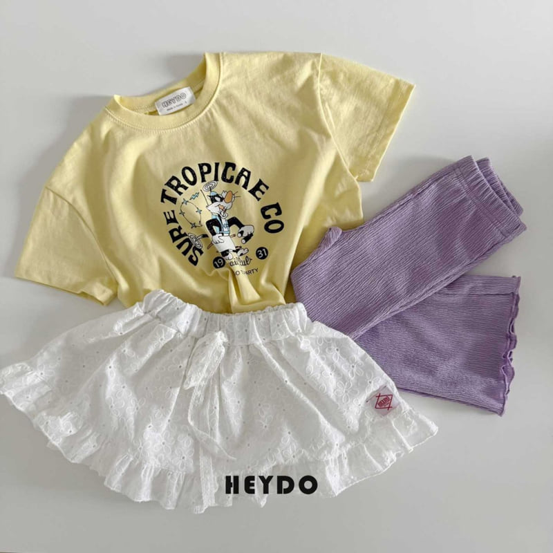 Heydo - Korean Children Fashion - #fashionkids - Dandel Frill Flower Skirt - 8