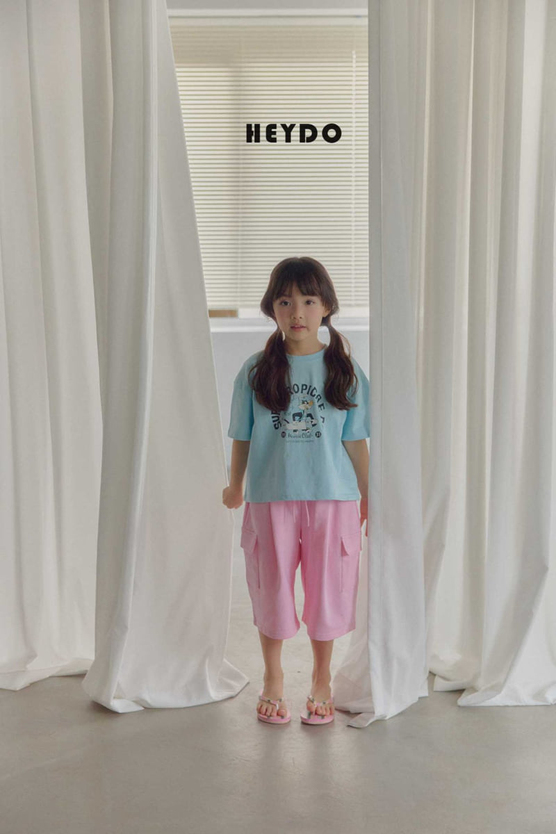 Heydo - Korean Children Fashion - #fashionkids - Pastel Cargo Pants - 11