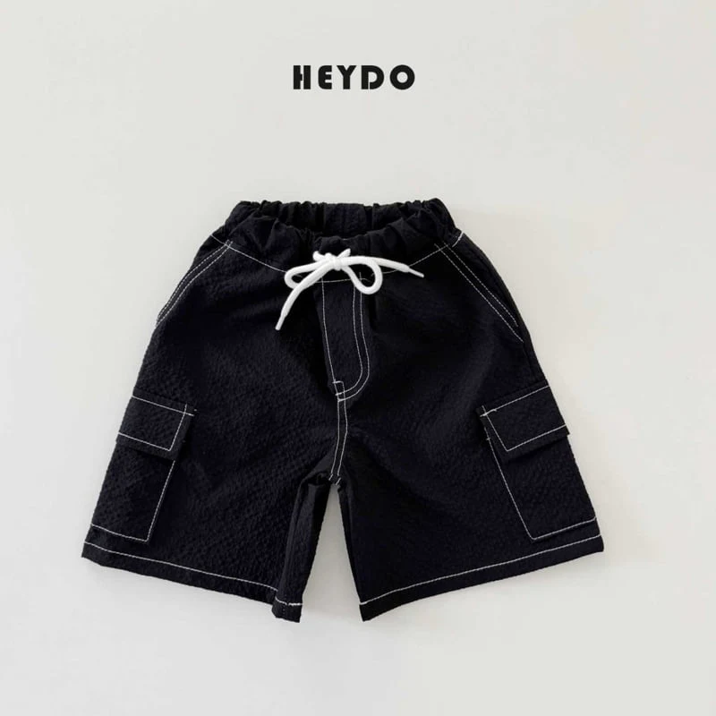 Heydo - Korean Children Fashion - #fashionkids - Stitch Cargo Pants - 8