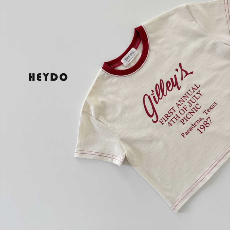 Heydo - Korean Children Fashion - #fashionkids - Point Raglan Tee - 5