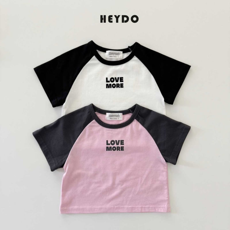 Heydo - Korean Children Fashion - #fashionkids - Love More Tee