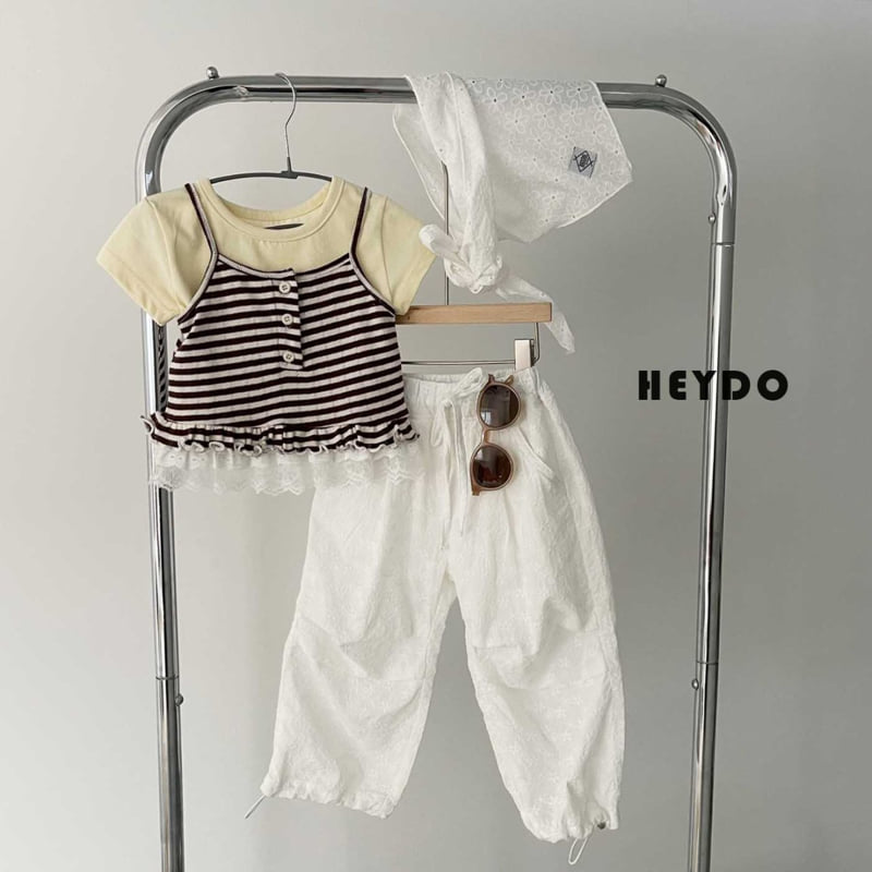 Heydo - Korean Children Fashion - #kidsshorts - Tommy Frill Sleeveless - 8
