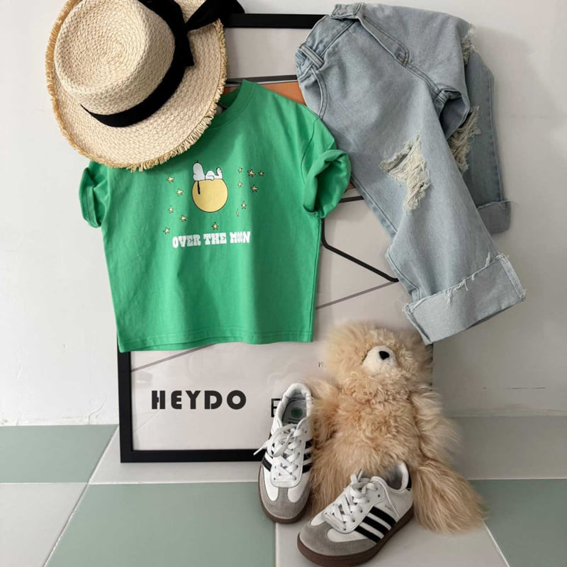Heydo - Korean Children Fashion - #kidsshorts - Vintage Jeans - 12