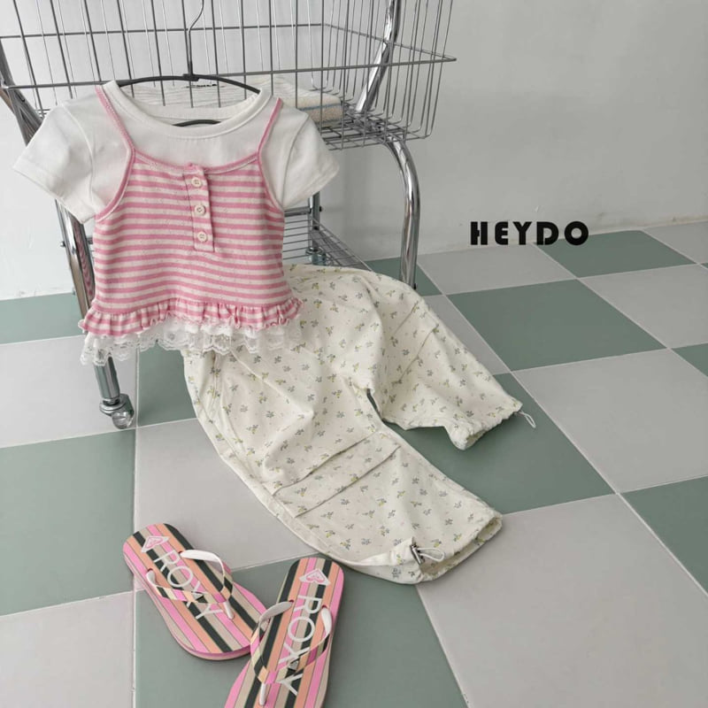 Heydo - Korean Children Fashion - #kidsshorts - Miko Flower Pants - 9