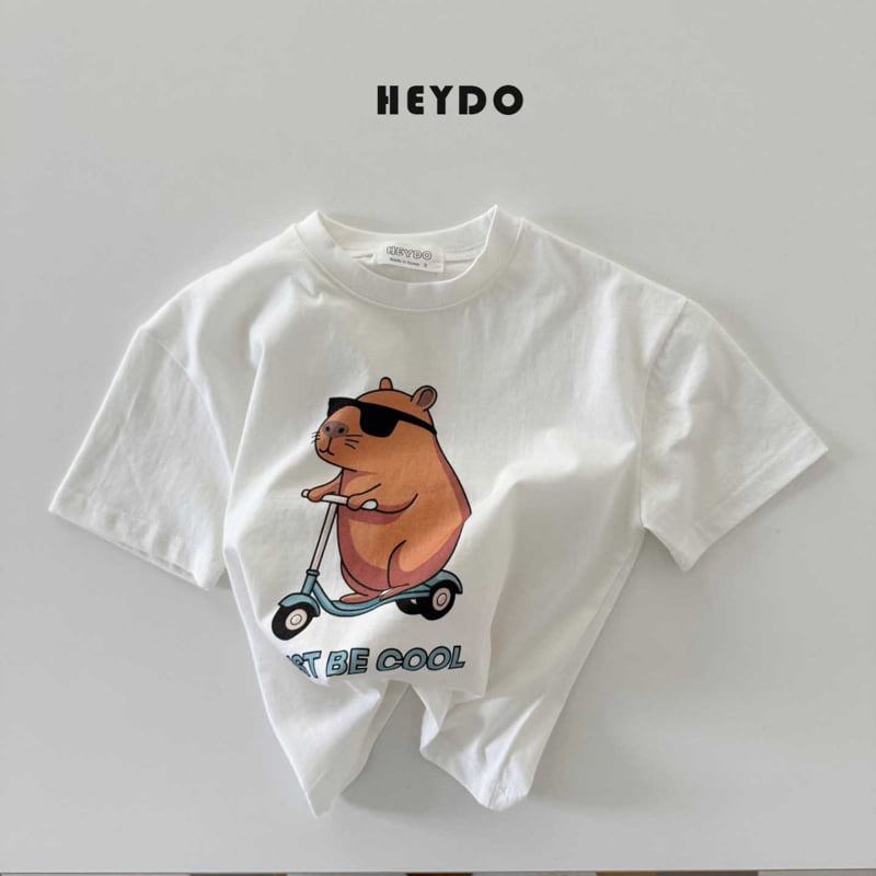 Heydo - Korean Children Fashion - #kidsshorts - Capybara Tee - 8
