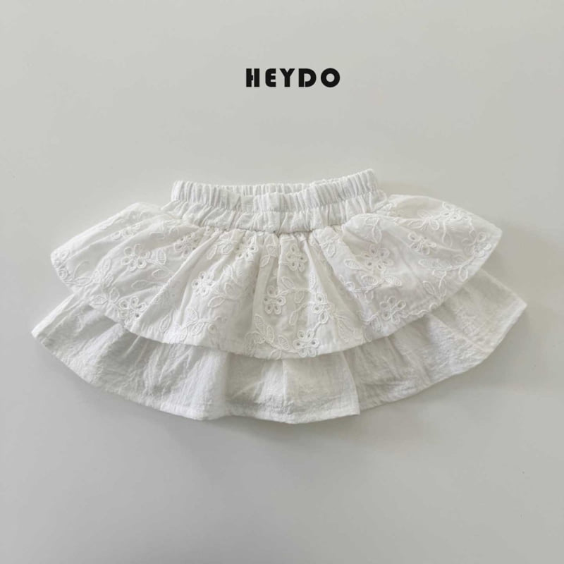 Heydo - Korean Children Fashion - #kidsshorts - Lace Cancan Skirt - 3