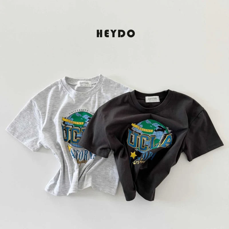Heydo - Korean Children Fashion - #kidsshorts - UCLA Space Tee