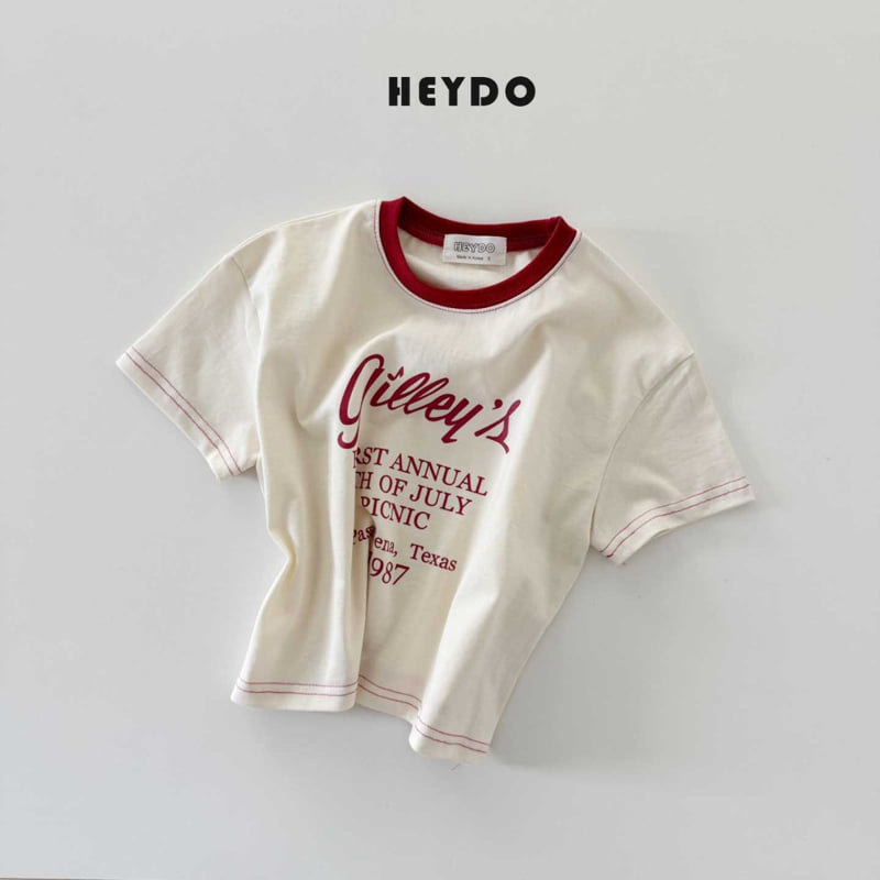 Heydo - Korean Children Fashion - #kidsshorts - Point Raglan Tee - 6