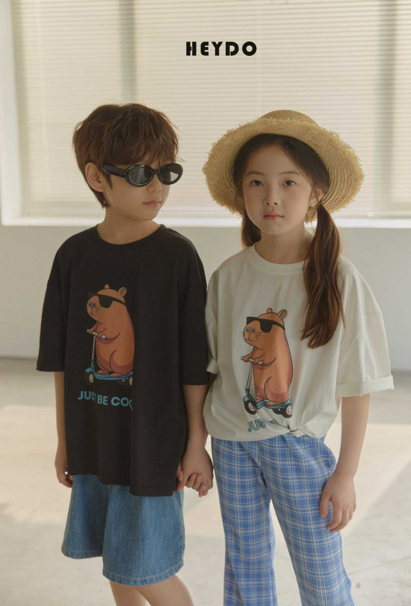 Heydo - Korean Children Fashion - #kidsstore - Capybara Tee - 9
